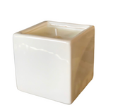 Amber Wood + Vetiver 11oz Soy Candle in Pottery