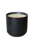 Campfire 32 oz Soy Candle in Reusable Pottery
