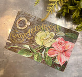 Antique 1910 Congratulations Postcard