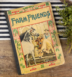 Early 1900's "Farm Friends" Book