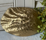 Vintage Inspired Floral Tennessee River Mussel Shell