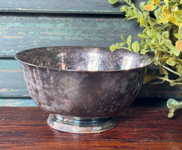 Vintage Small Silver Plated Compote