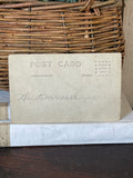 Antique Postcard of Tennessee River Train Track Falling
