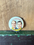 Vintage 1952 "GO FOWARD WITH STEVENSON SPARKMAN" Presidential Pin