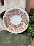 Vintage Fair Winds Saucer Alfred Meakin Staffordshire, England