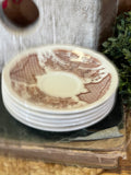Vintage Fair Winds Saucer Alfred Meakin Staffordshire, England