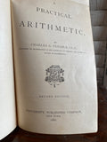 Antique Book A Practical Arithmetic 1888