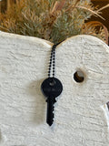 "Strength" Matte Black Classic Giving Key