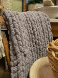 Handmade Medium Chenille Woven Throw