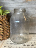 Old Clear "Ball" Glass Jar