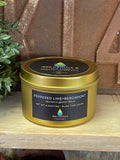 PRIDE Peppered Lime + Bergamot 6oz Candle in Travel Tin