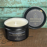 Coconut + Sandalwood 6oz Candle in Travel Tin