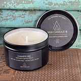 Campfire 6oz Candle in Travel Tin