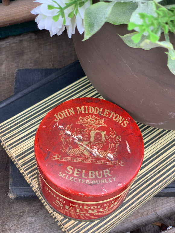 Vintage John Middleton's Selbur Tin