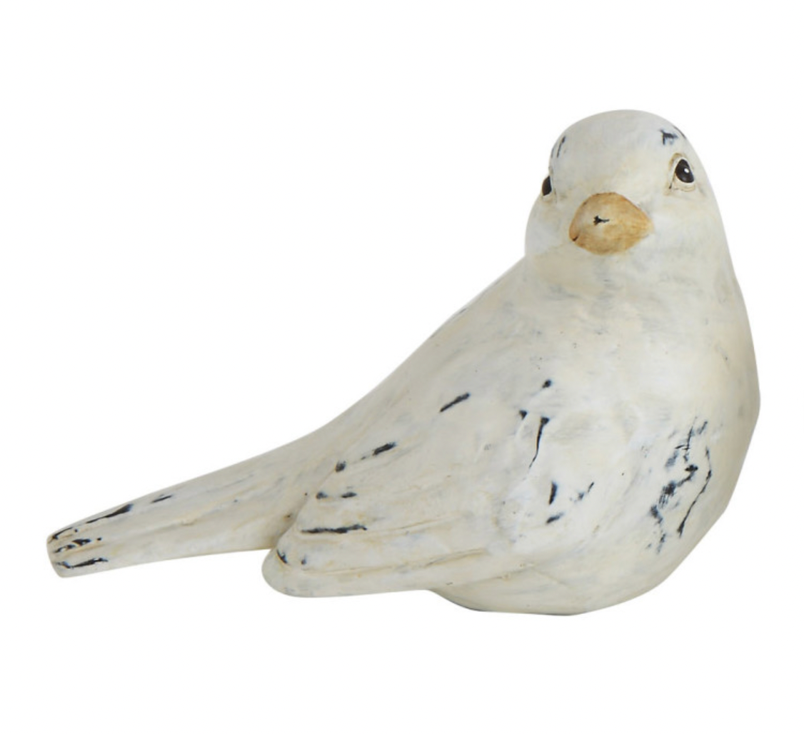 Distressed Bird Figurine The Gentleman's Stache, DBA Mercantile 1858
