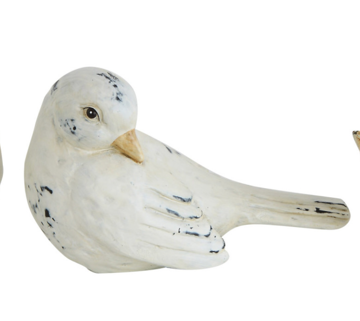 Distressed Bird Figurine The Gentleman's Stache, DBA Mercantile 1858