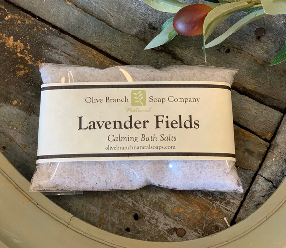 Lavender Fields Bath Salts Packet