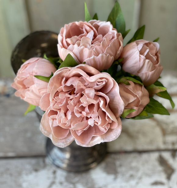 Real Touch Shell Peony Bundle