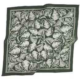 Organic Cotton Fern Bandana
