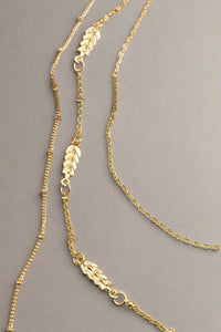 Arrow & Chain Necklace Trio