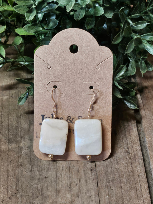 Handcrafted Gold Filled Peruvian Opal Earrings