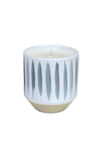 Coconut + Sandalwood 8oz Soy Candle in  Pottery