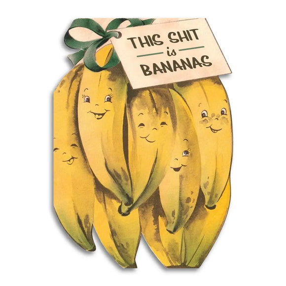 Bananas Sympathy Greeting Card