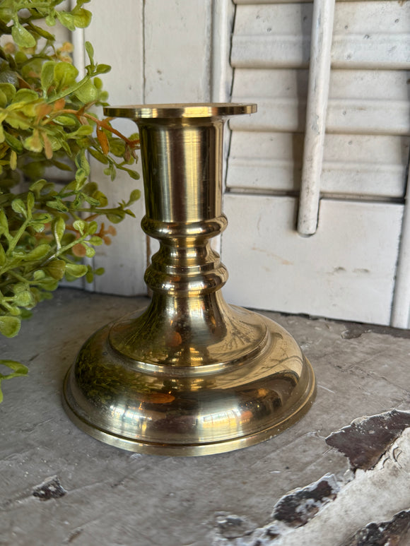 Vintage Brass Candlestick