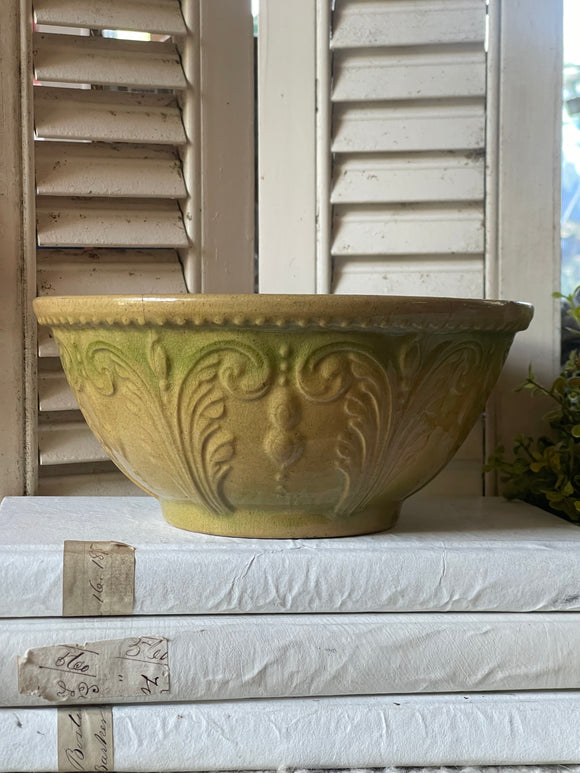 Vintage Yellow Ware Bowl