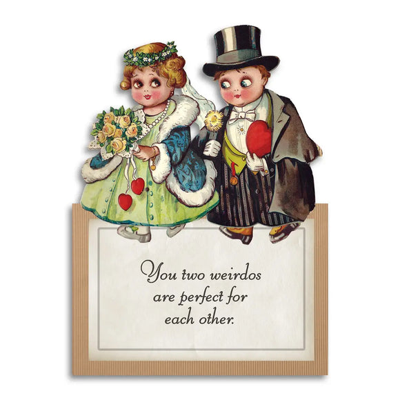 Perfect Weirdos Greeting Card