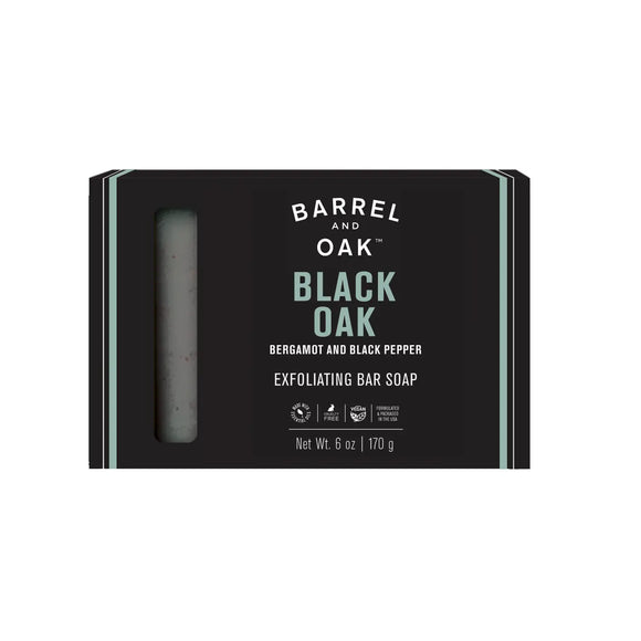 Black Oak Exfoliating Soap Bar