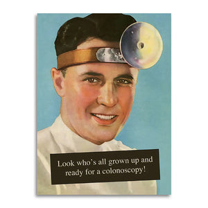 Grown Up Greeting Card