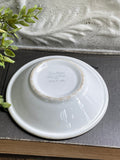 Vintage Buffalo China Green and White Restaurantware Bowl