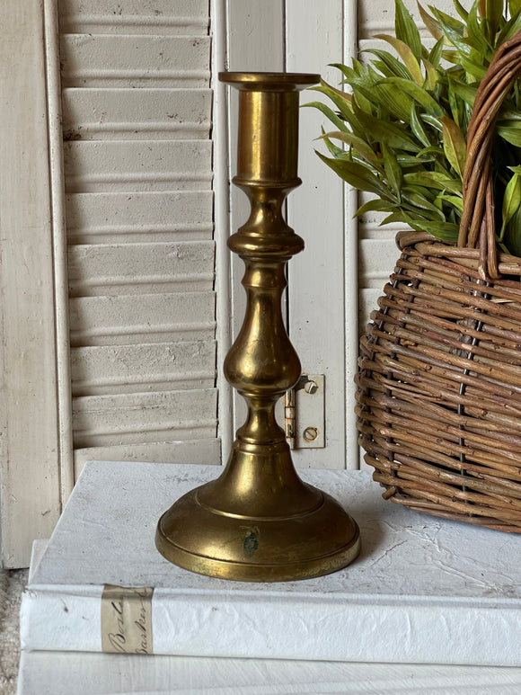 Vintage Brass Candle Stick Holder