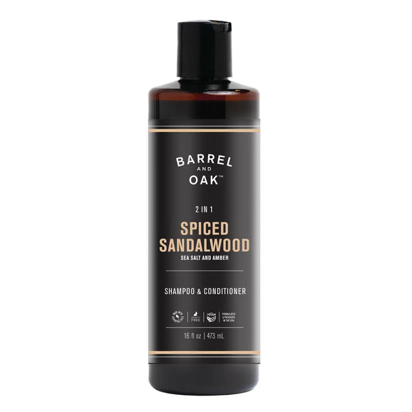 Spiced Sandalwood 2-in-1 Shampoo + Conditioner