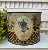 Coffee Soy Candle 36oz in Vintage ACME Coffee Tin