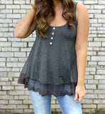 Lacey Scoop Tank