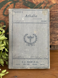 Antique French Book Athalie 1895