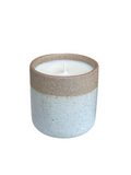 Cocoa + Mint 7oz Soy Candle in Pottery