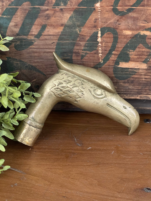 Vintage Brass Cane Handle