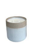 Cocoa + Mint 24oz Soy Candle in Pottery