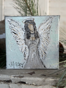 Jill Harper 5" Angel Canvas Art