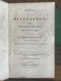 Antique Book Manual of Mineralogy 1857