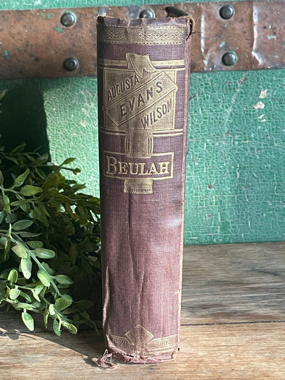 Antique Book Beulah 1888