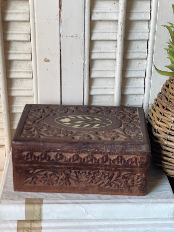 Vintage Carved Box