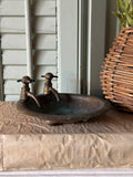 Vintage Copper and Brass Soap Dish