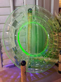 Vintage Green Uranium 8" Glass Plate