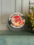 Vintage Ives Orange-Cherry Marmalade Jar