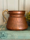 Vintage Houston International Trading Copper Mug Made in Turkey