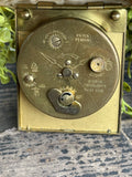 Vintage PHINNEY-WALKER Travel Alarm Clock w/ Case